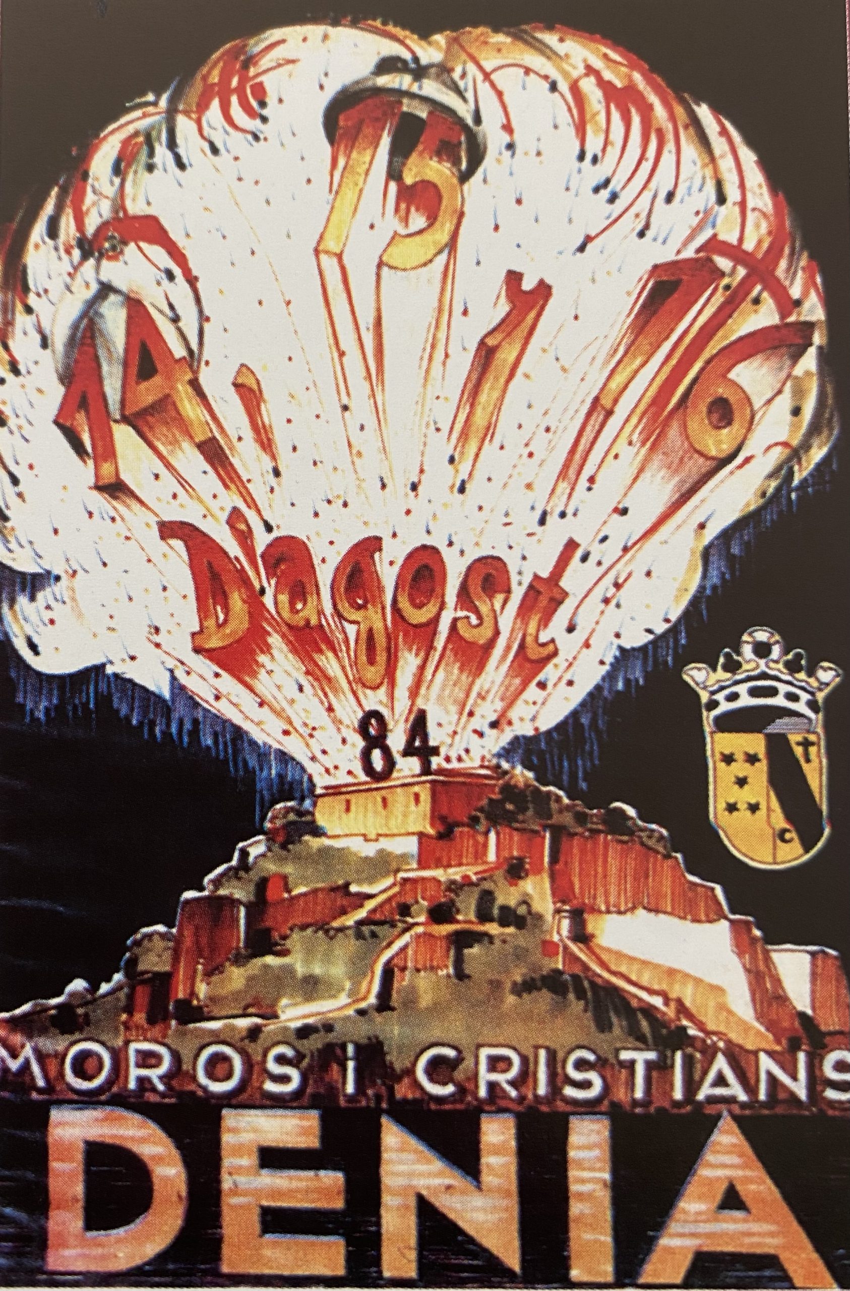 Fiestas de Moros y Cristianos en honor de San Roque 1984 Dénia